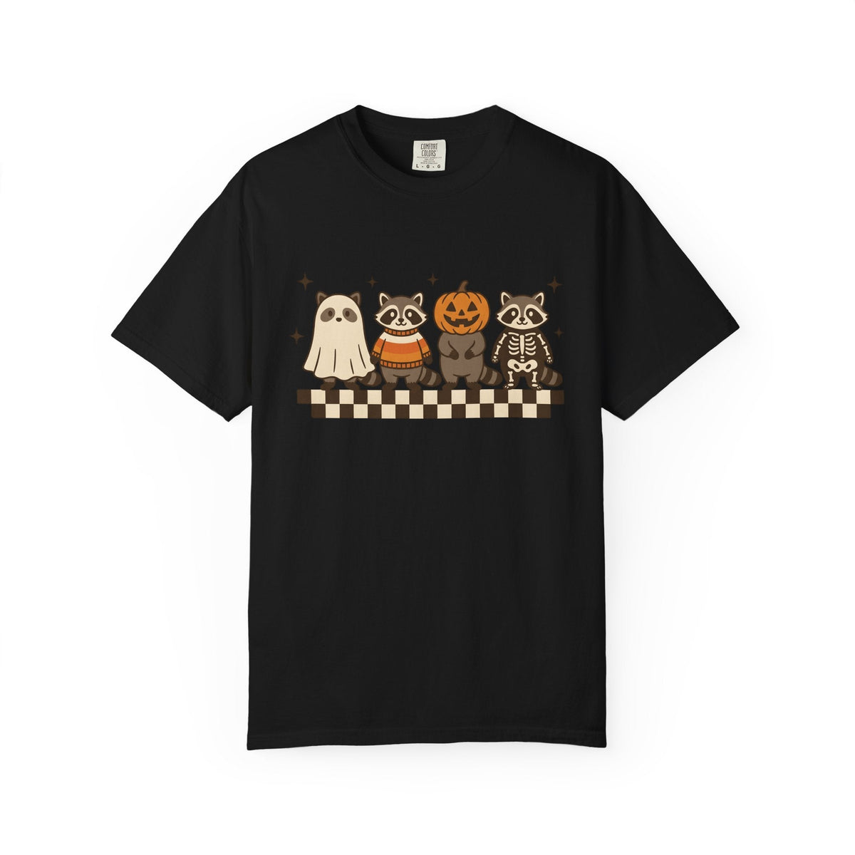 Raccoon Outfits Shirt Halloween Wildlife Unisex Gift Cute product image 4