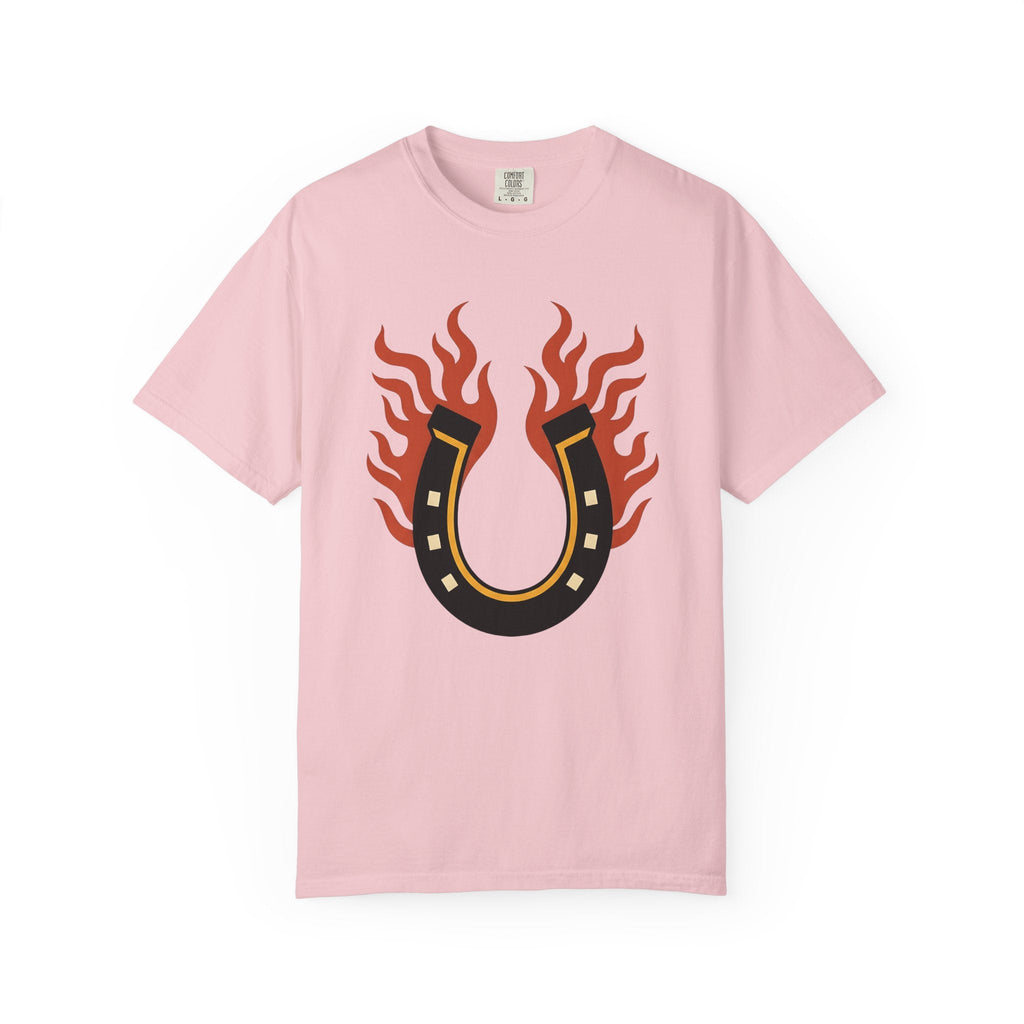 Fiery Horseshoe Shirt St. Valentine's Day Fortune Unisex product image 3