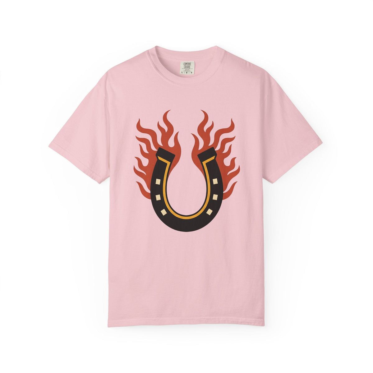 Fiery Horseshoe Shirt St. Valentine's Day Fortune Unisex product image 3