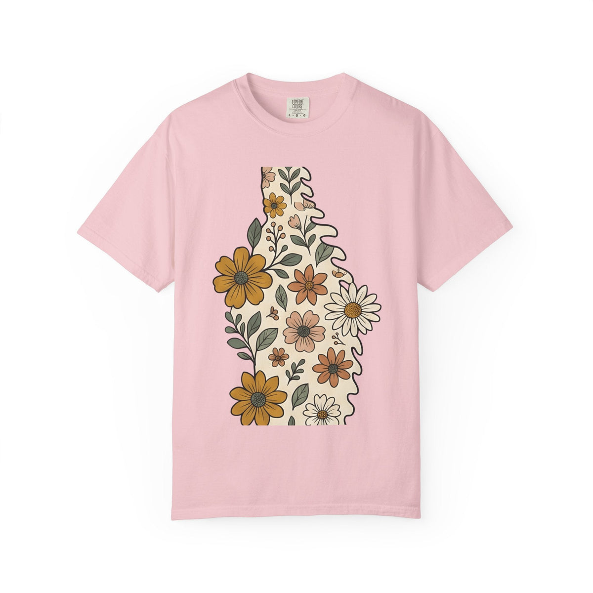 Bloom State Shape Shirt Boho Chic Wilderness Unisex Gift product image 3