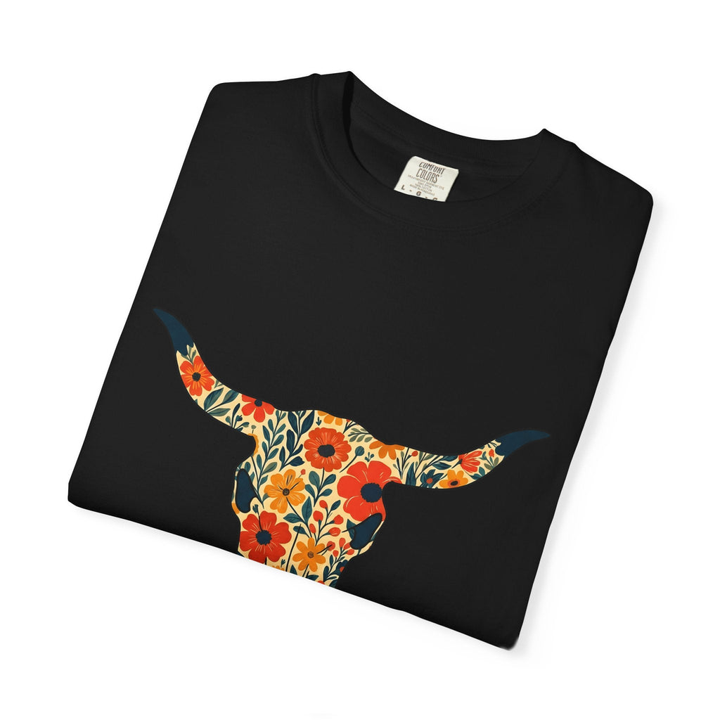 Steer Skull Shirt Cowgirl Ranch Gift for Women Southwestern product image 15