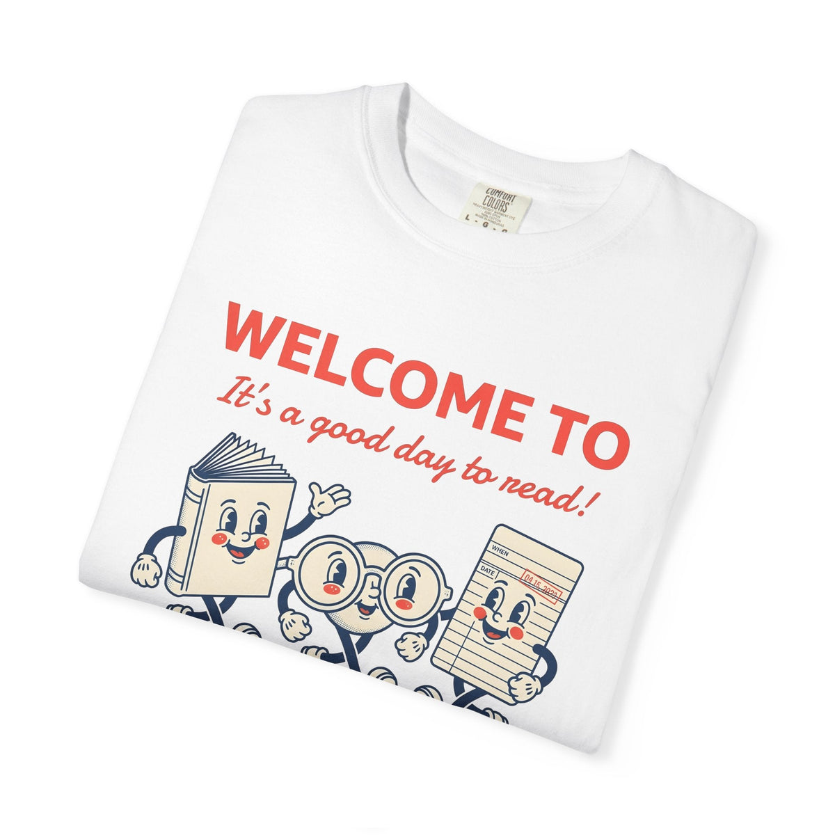 Novel Cartoon Shirt Teachers Literacy Unisex Gift Vintage product image 5