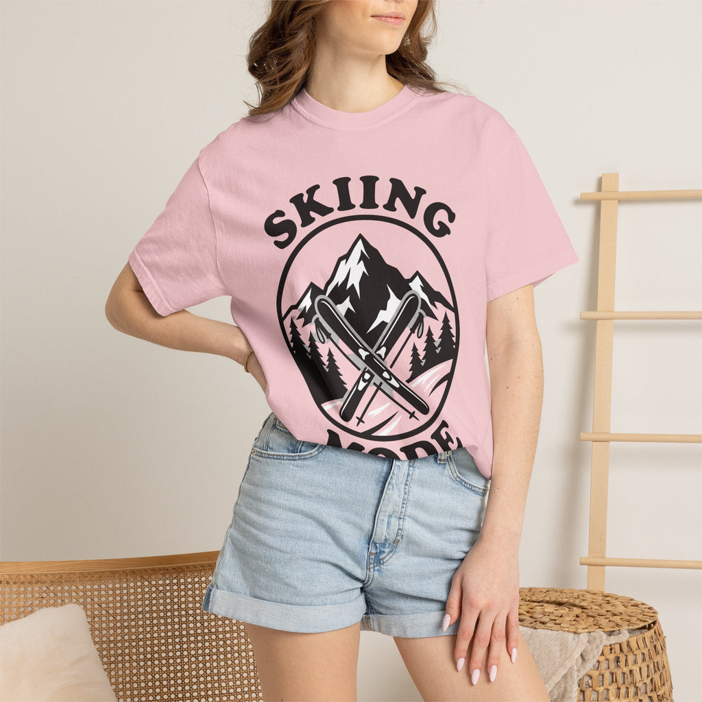 Crossed Skis Shirt Skiing Adventure Unisex Gift Bold product image 12