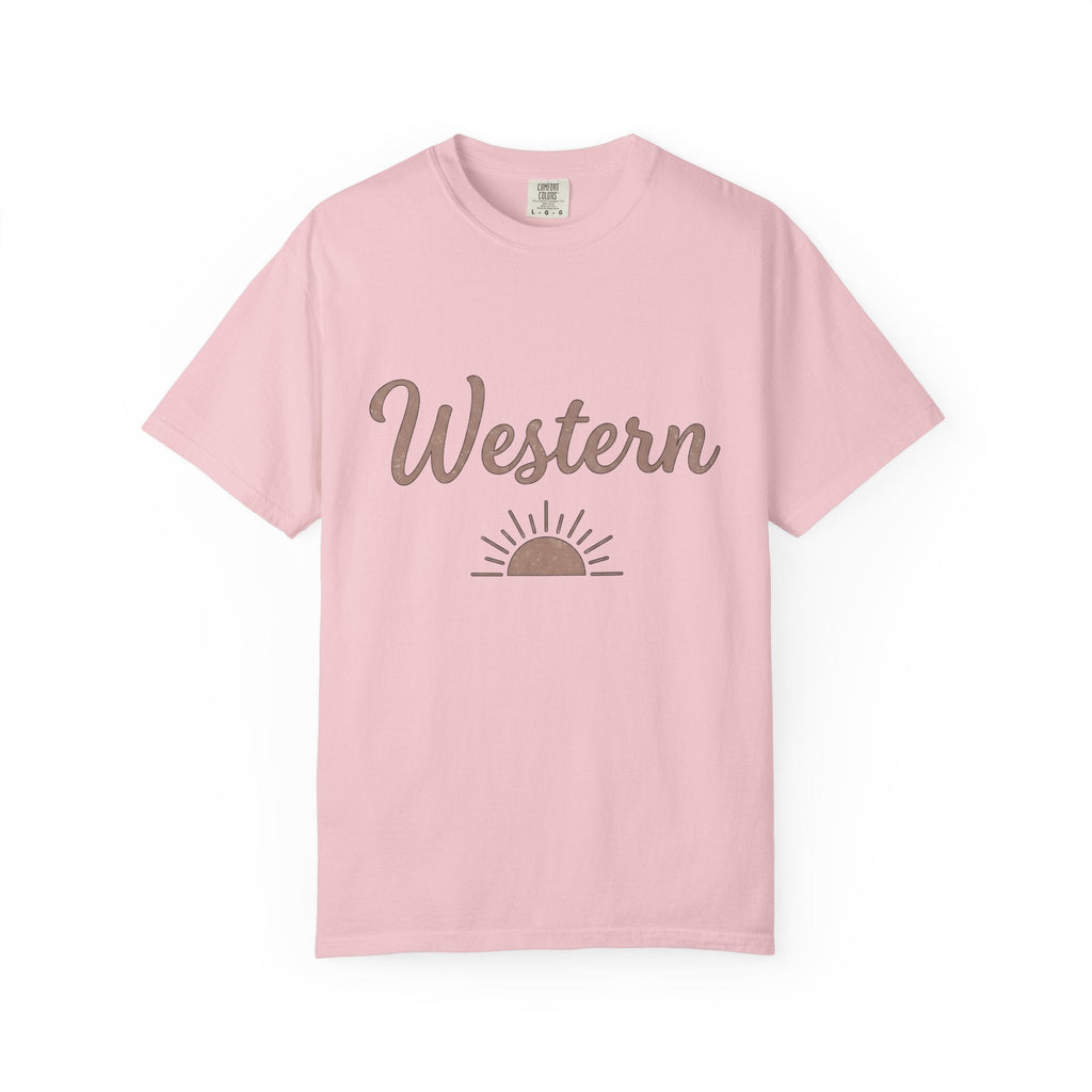 Cowboy Sunrise Shirt Cowgirl Native Gift for Women Handmade product image 3
