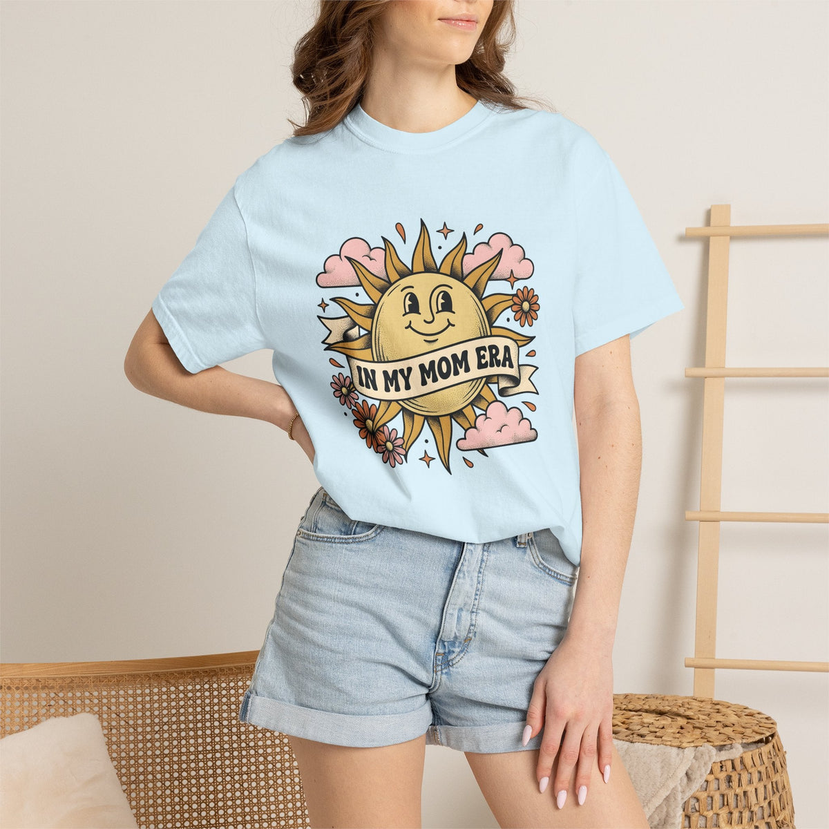 Joyful Sun Neo Traditional T-Shirt – Boho Mom Sunshine product image 9