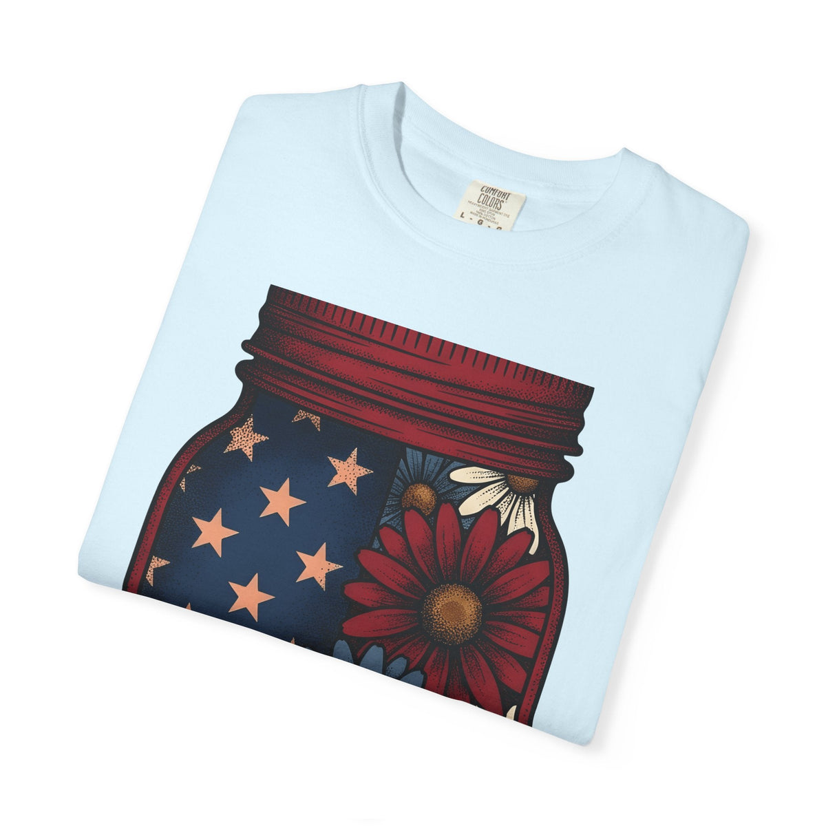 Jar Bouquet Shirt America Freedom Unisex Gift Old-Fashioned product image 8