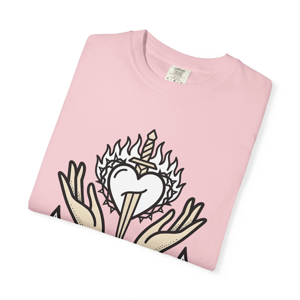 Divine Heart Shirt Boho Chic Mindfulness Unisex Gift Sketch product image 11