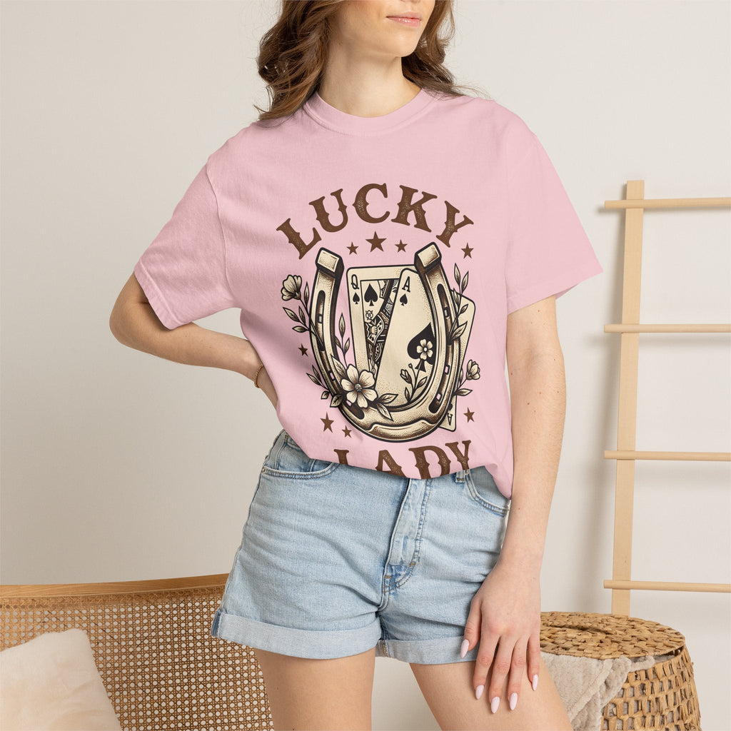 Horseshoe Poker Cards Shirt Cowgirl Betting Gift for Women product image 12