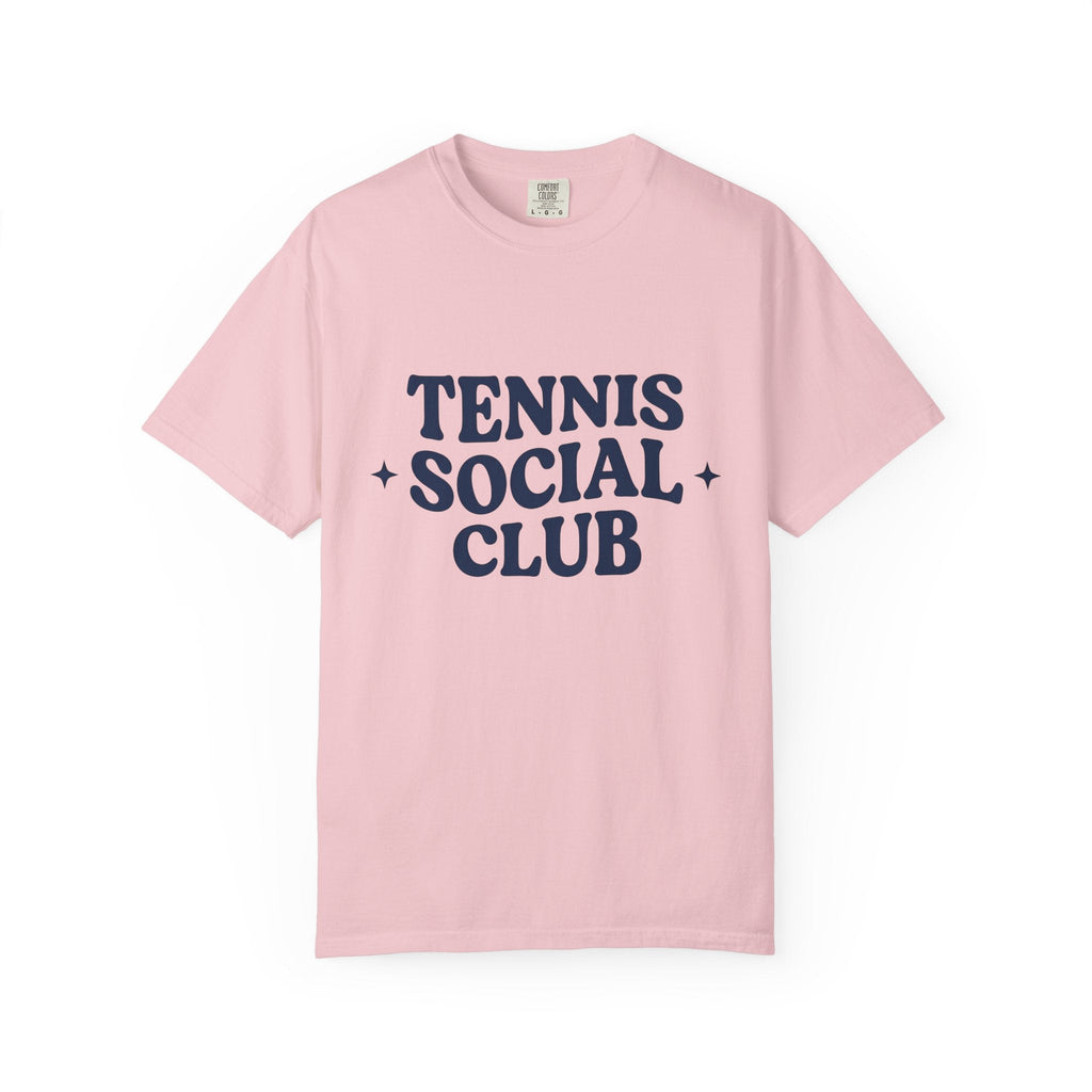 Old Text Design Shirt Tennis Squad Unisex Gift Distressed product image 3