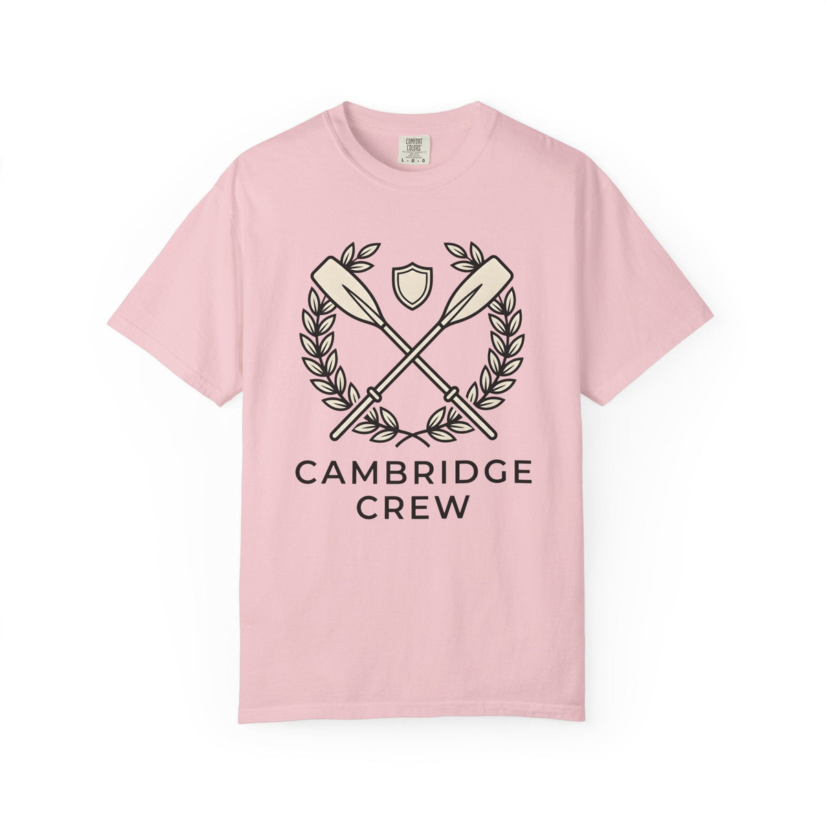 Crossed Paddles Shirt Rowing Squad Unisex Gift Line Art Tee product image 3