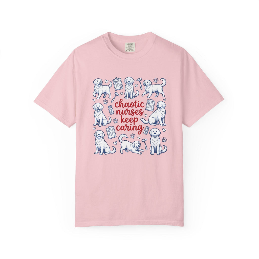 Golden Retrievers Doodle T-Shirt – Nurse Dog Lover Cartoon product image 3