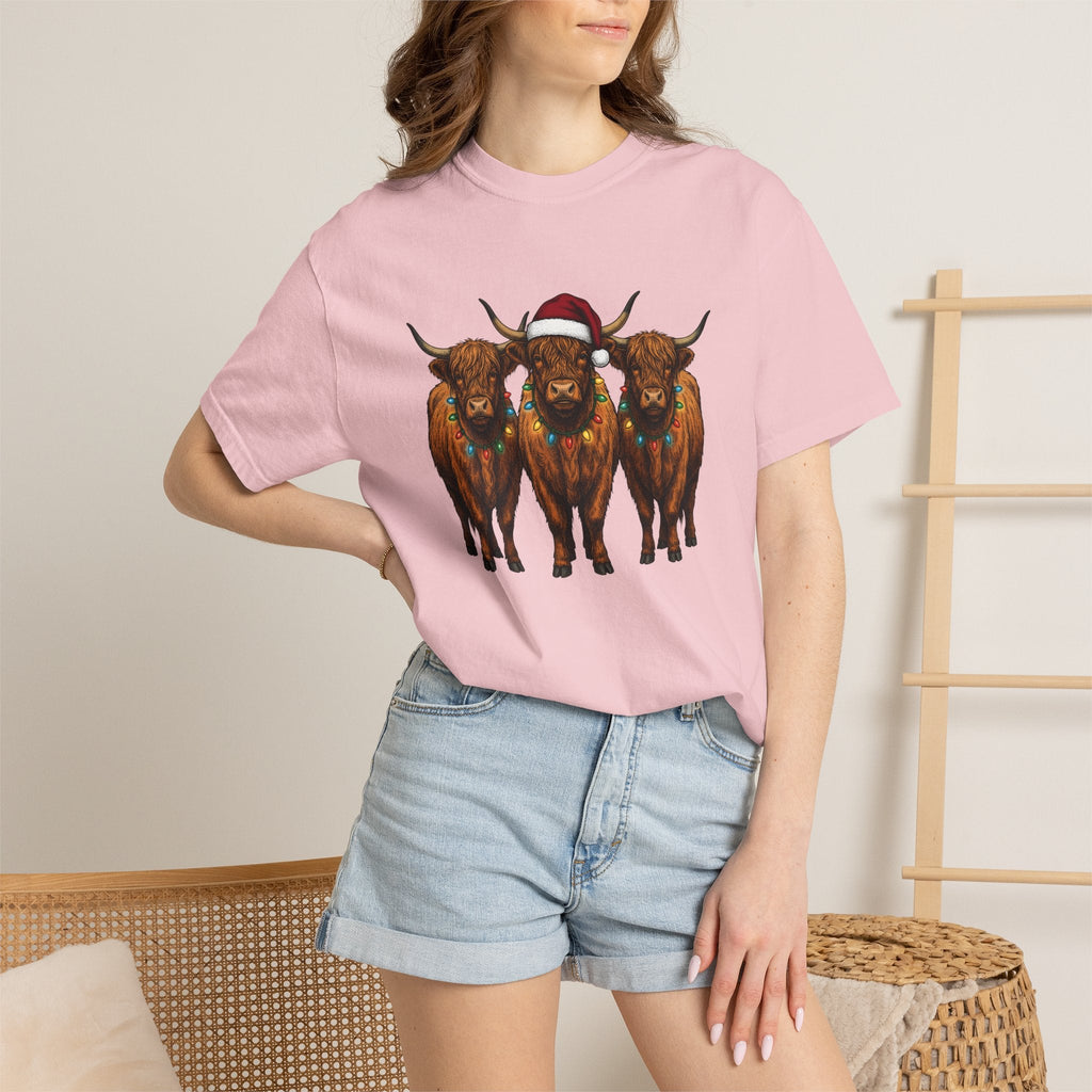 Scottish Cow Herd Shirt Christmas Livestock Unisex Gift product image 12