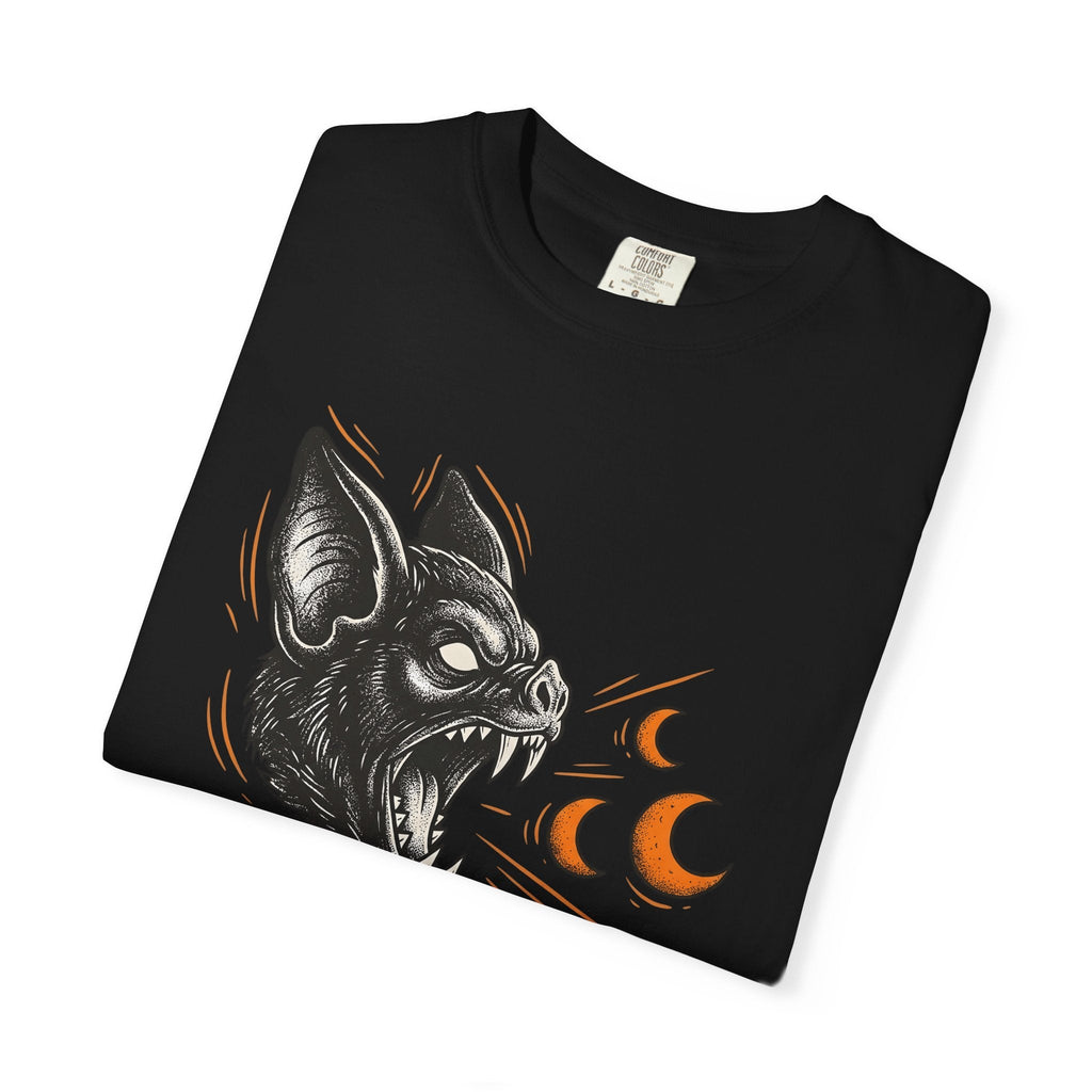 Bat Head Tattoo Style T-Shirt – Gothic Halloween Horror product image 15