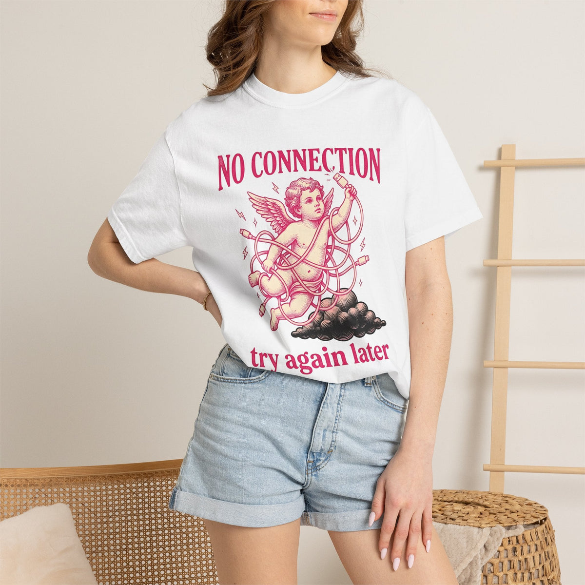 Cupid Drawing Shirt St. Valentine's Day Comedy Unisex Gift product image 6