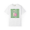 Bowling Ball Pin Shirt Athletics Unisex Gift Comic Tee product image 1