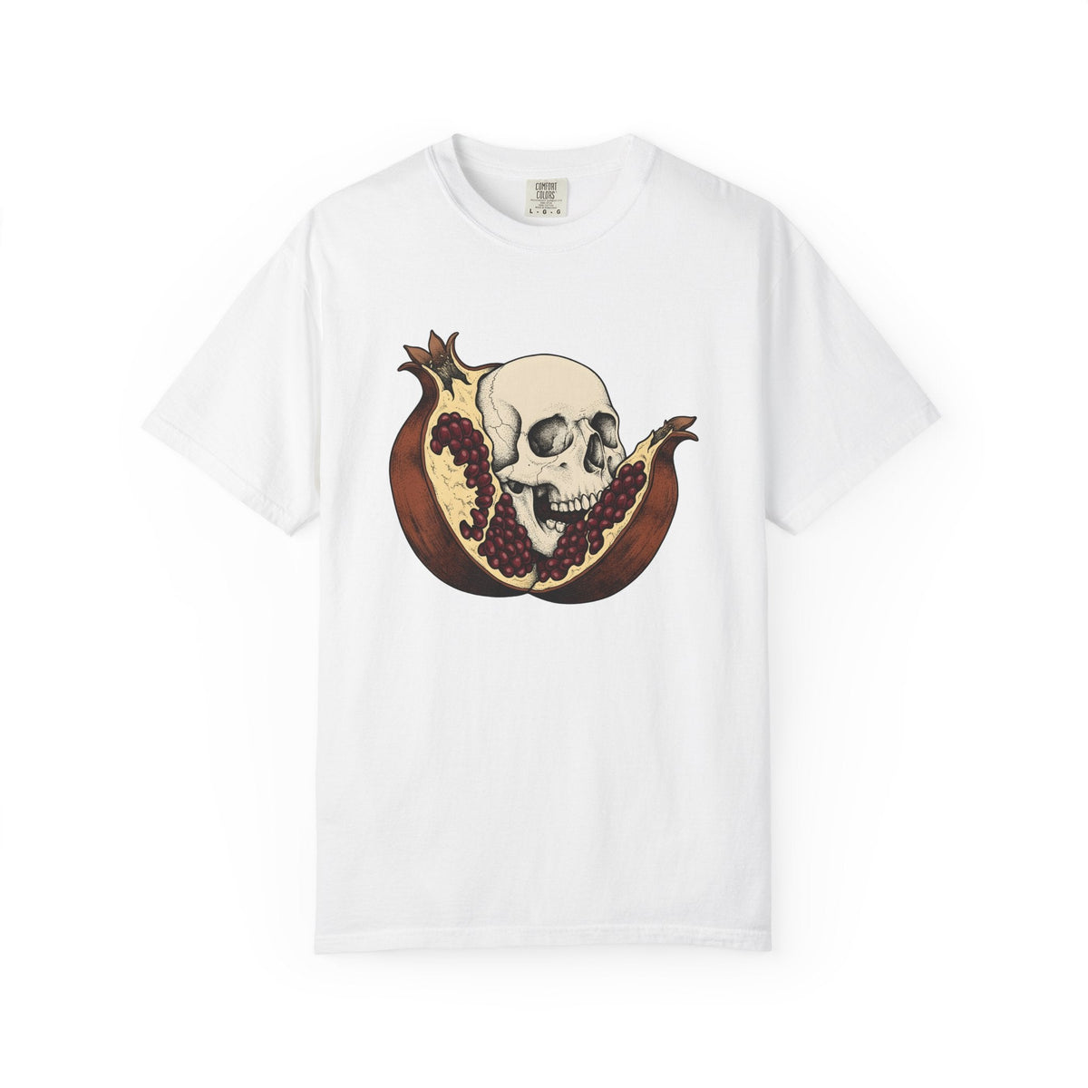 Skull Pomegranate Shirt Funny Paranormal Unisex Gift product image 1