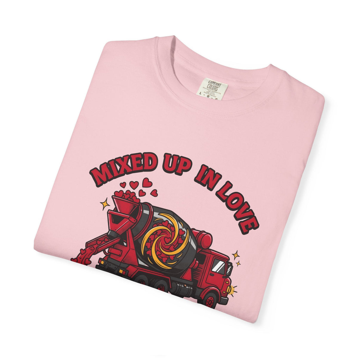 Concrete Truck Hearts Shirt St. Valentine's Day Satire product image 11