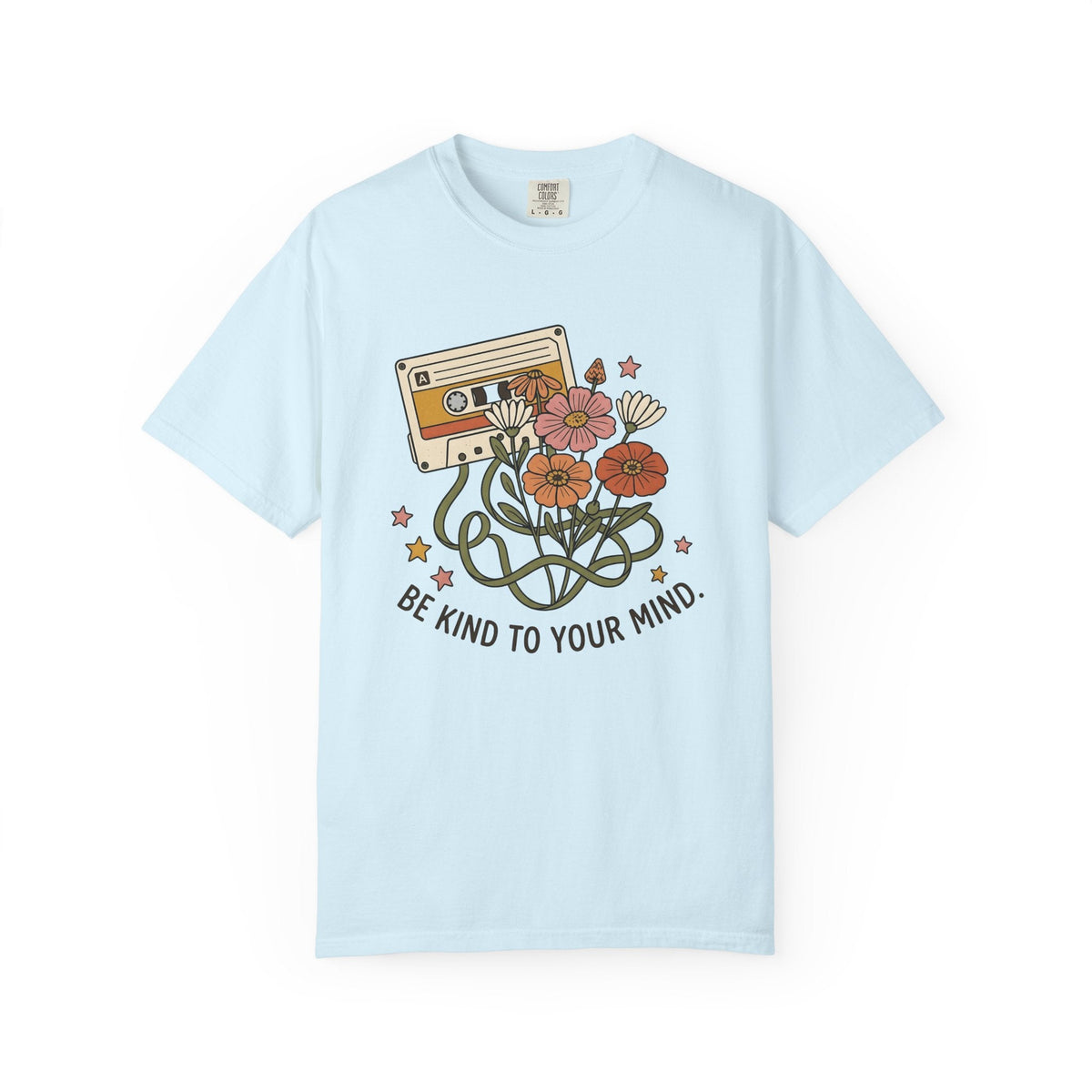 Cassette Tape Blooms Shirt Boho Chic Instruments Unisex product image 2