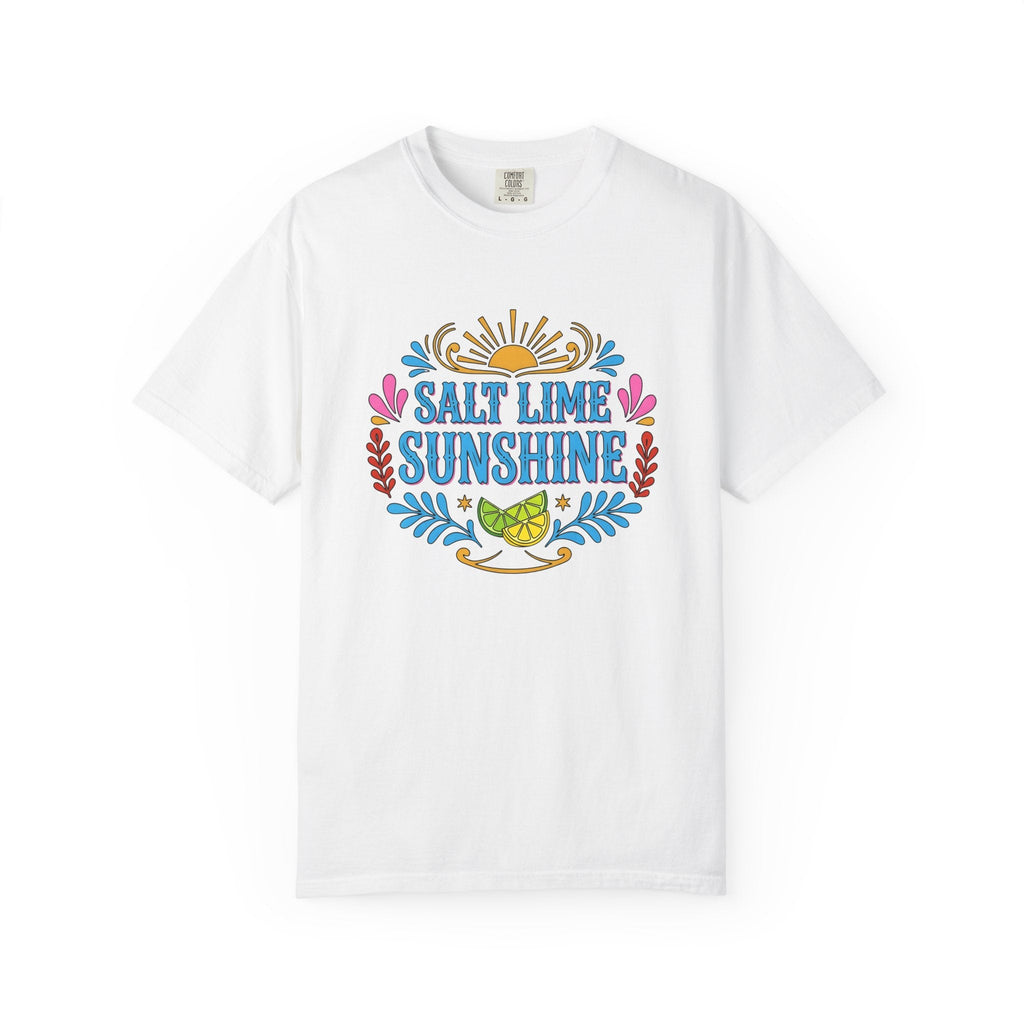 Lime Fruit Slice Shirt Summer Travel Unisex Gift Folk Tee product image 1