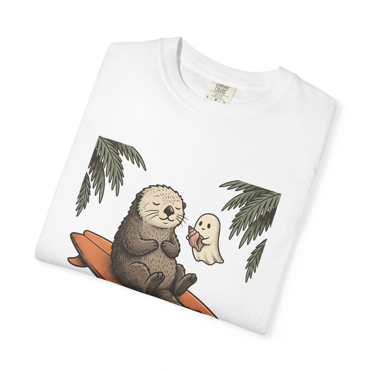 Otter Board Shirt Sports Shore Unisex Gift Adorable Tee product image 5