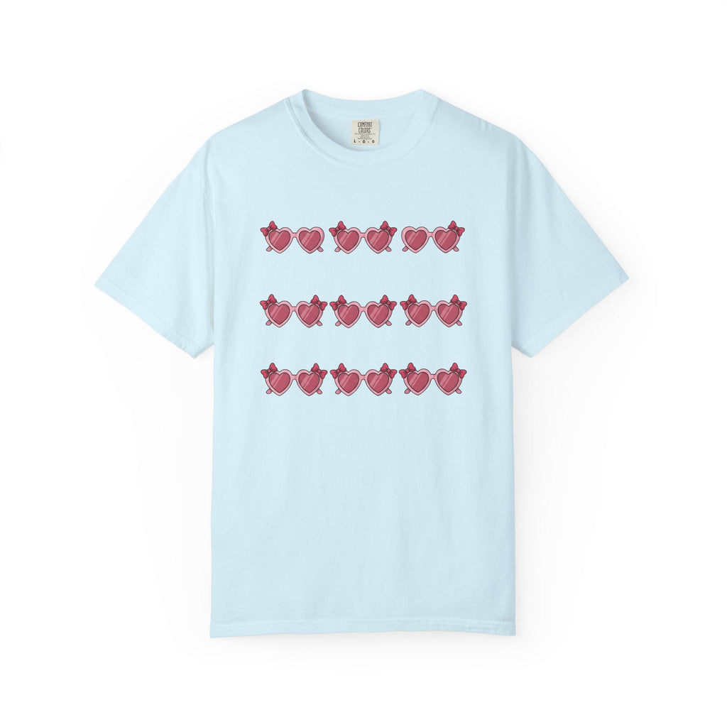 Heart Glasses Shirt Moms Adorable Gift for Women Cartoon product image 2