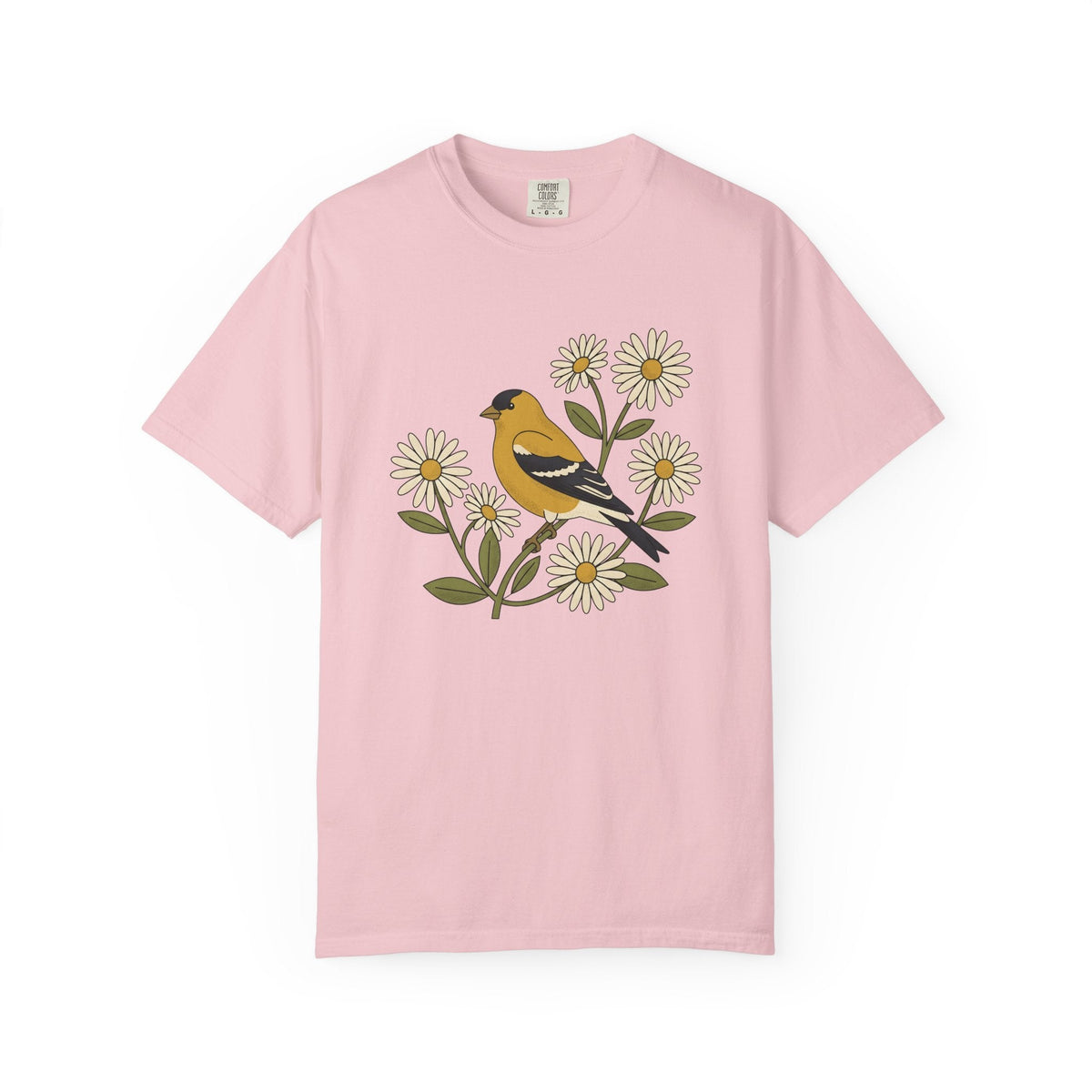Goldfinch Bird Shirt Animals & Flowers Outdoors Unisex Gift product image 3