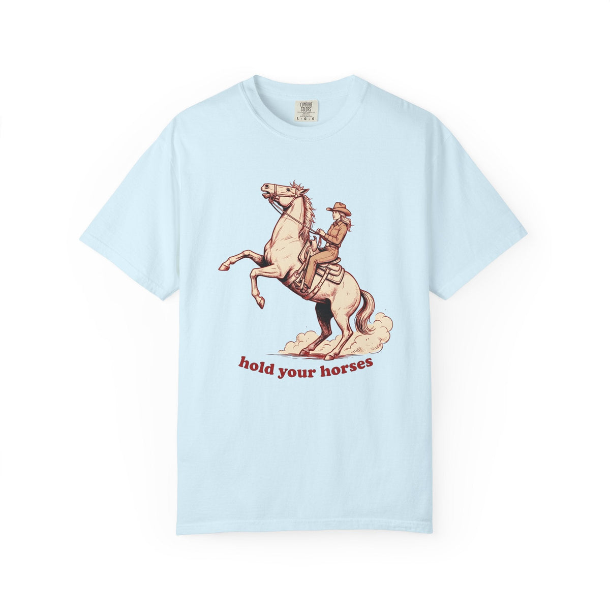 Cowgirl Horse Shirt Rodeo Gift for Women Hand Drawn Tee product image 2