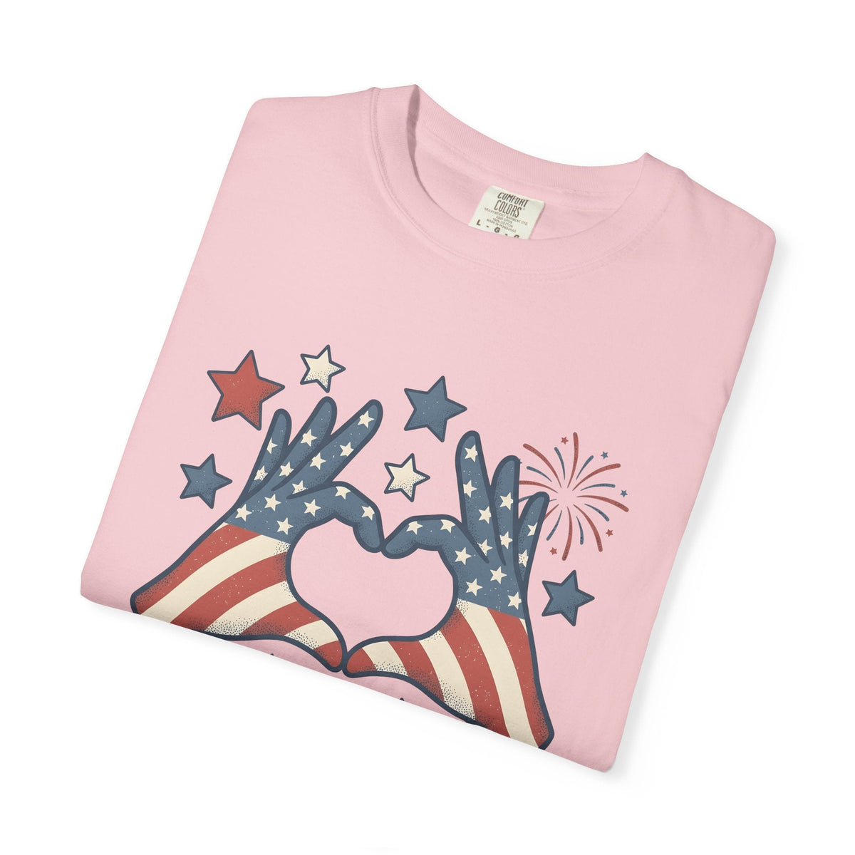 Patriotic Palms Shirt 4th Of July Event Unisex Gift Hand product image 11