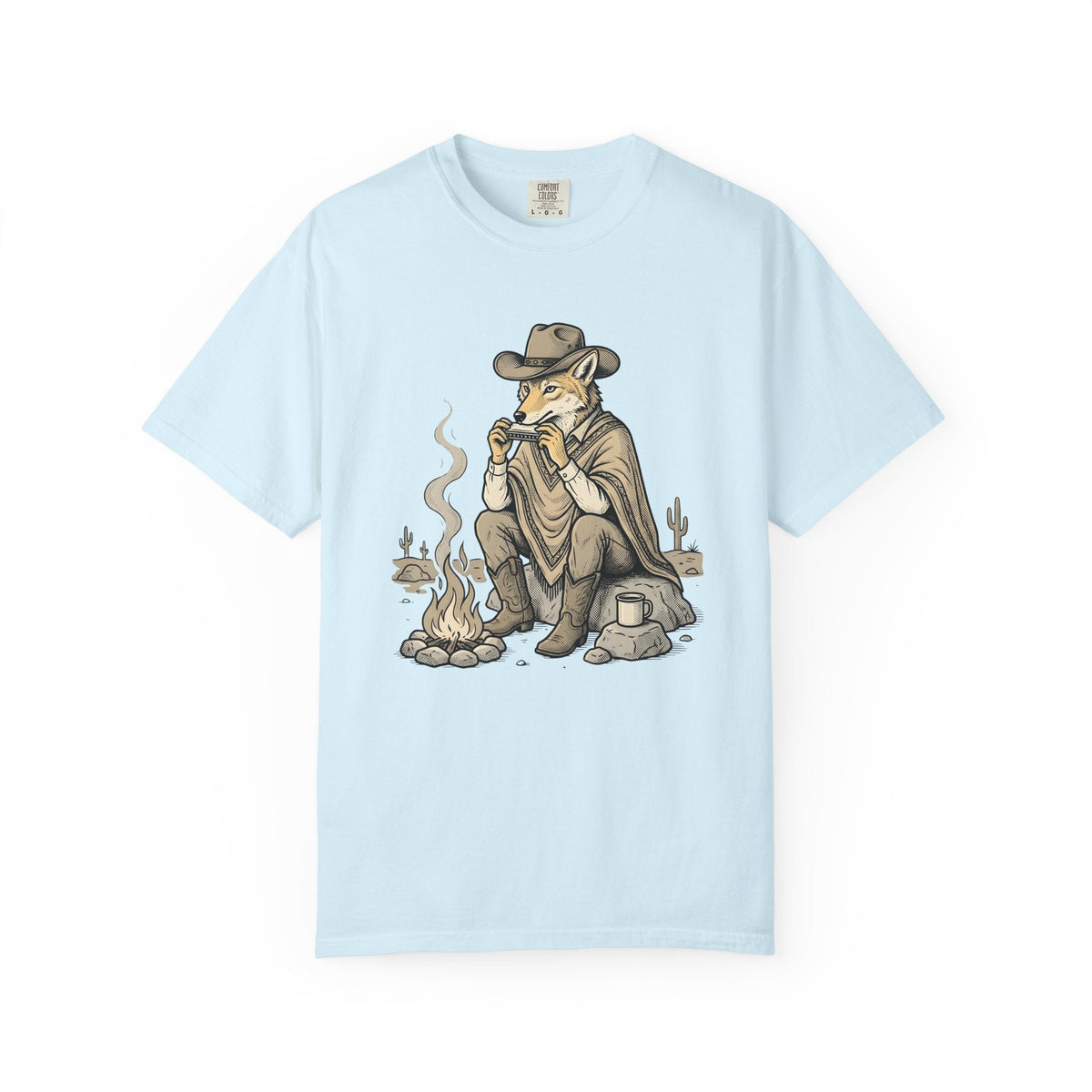 Desert Coyote Shirt Cowgirl Fauna Gift for Women Country product image 2
