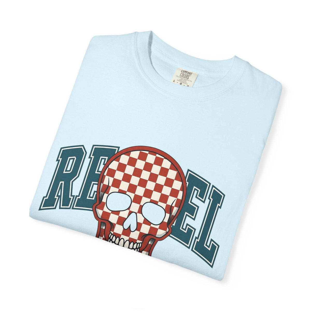 Gingham Skull Shirt America Music Gift Women Pop Art Tee product image 9