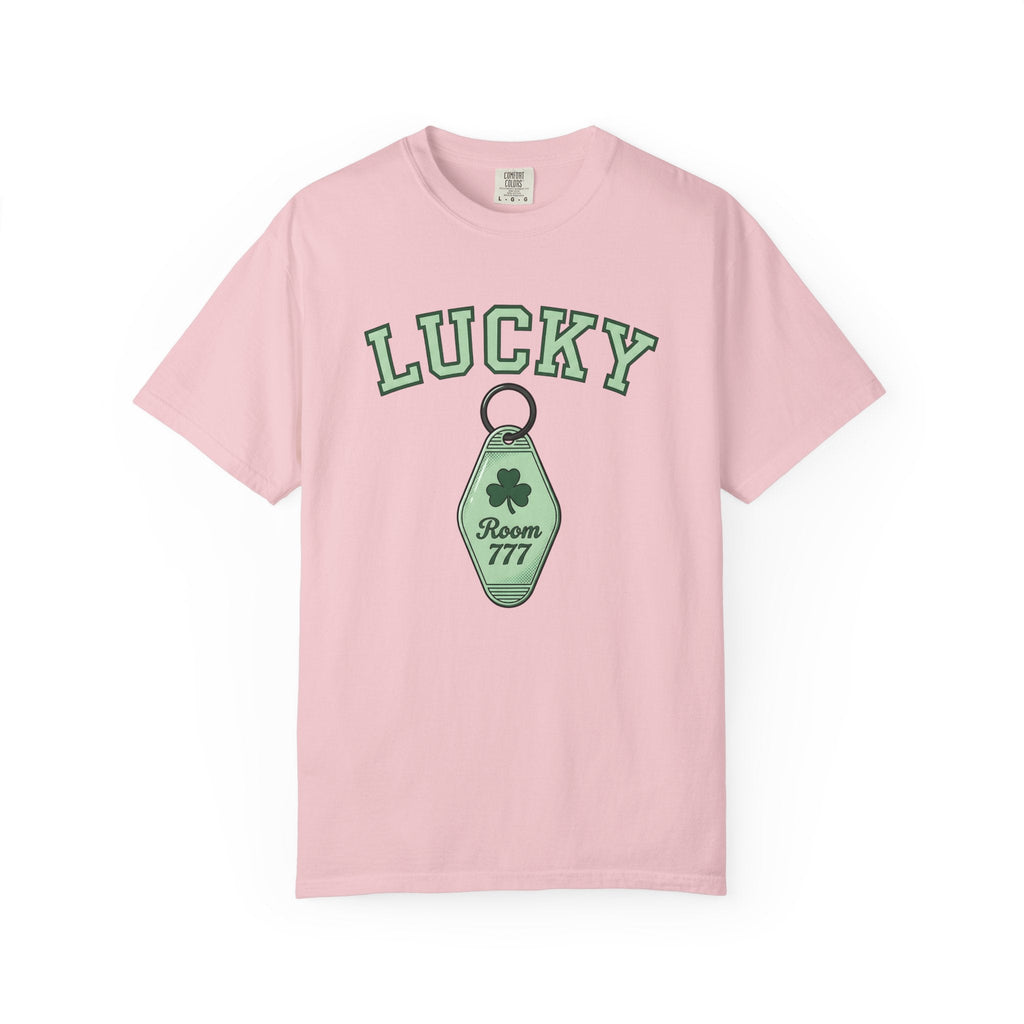 Shamrock Keychain Shirt St Patrick's Day Luck Unisex Gift Bold Graphic Tee