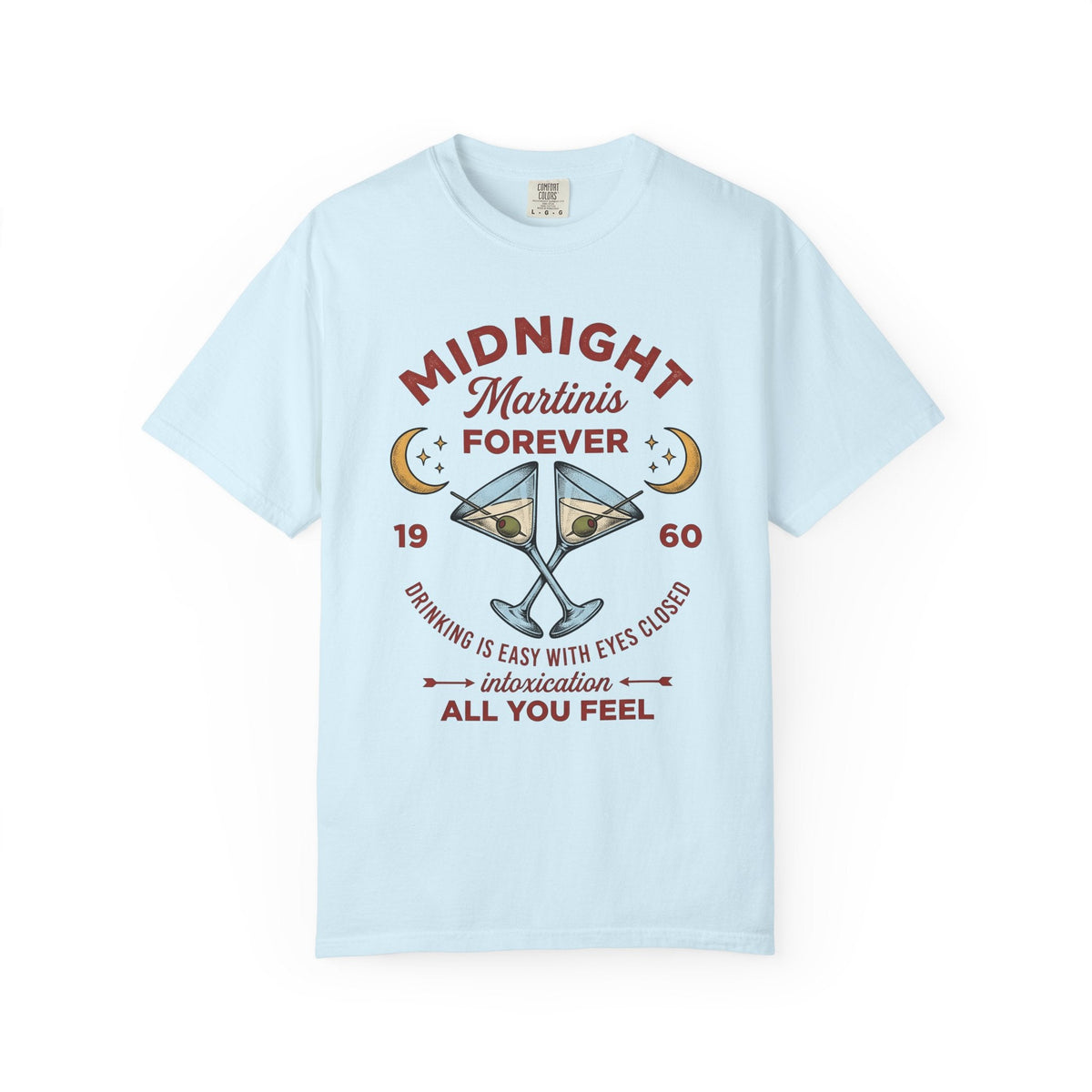 Martini Glass Shirt Drinks Event Unisex Gift Antique Tee product image 2