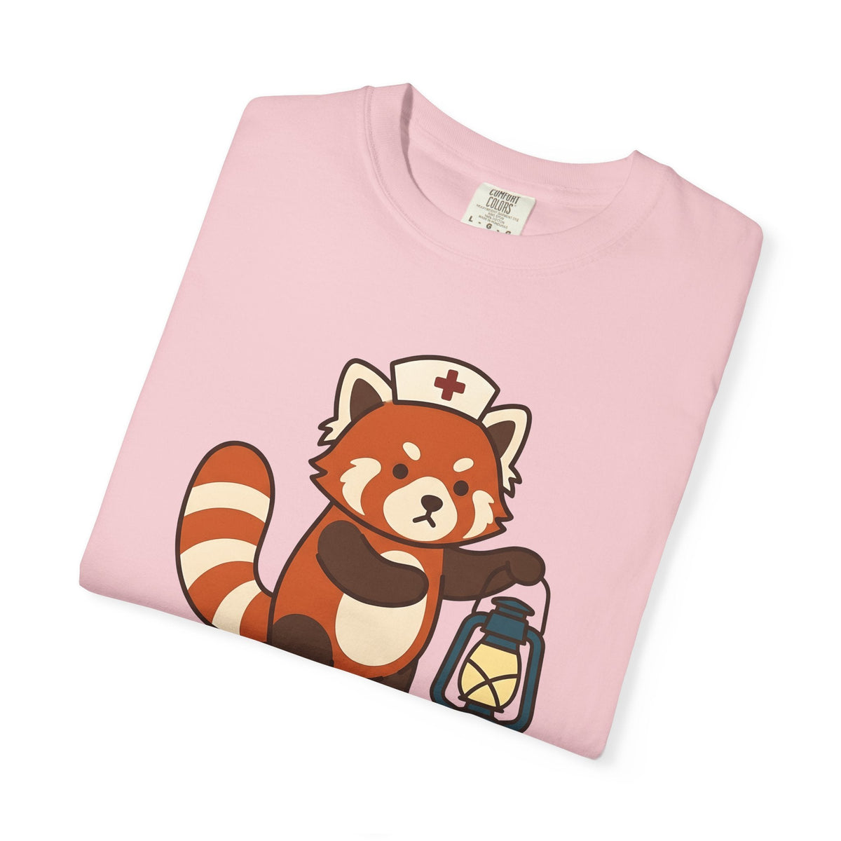 Red Panda Nurse Shirt Nurses Wildlife Unisex Gift Chibi Tee product image 11