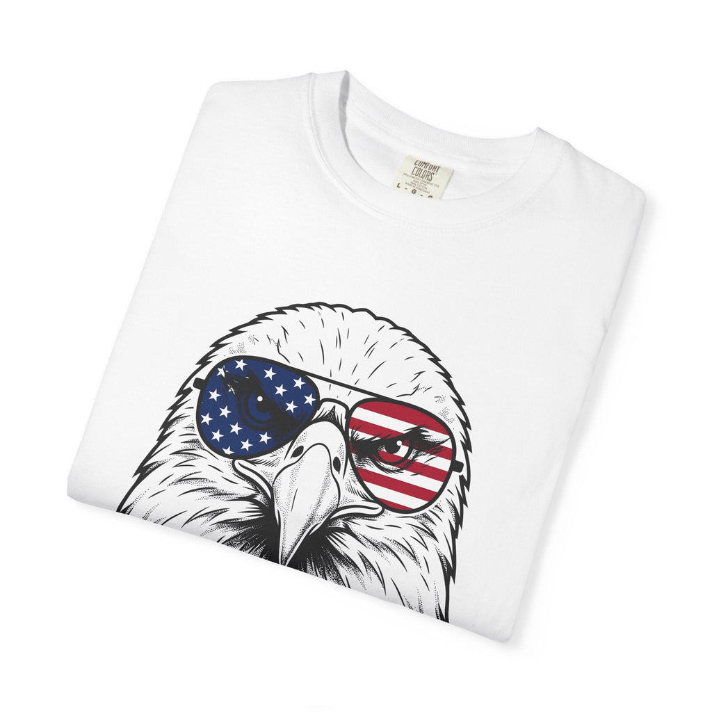 Bald Eagle Shirt America Flag Unisex Gift Illustration Tee product image 5