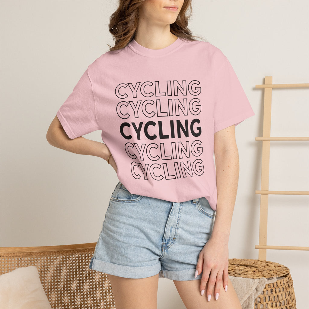 Bike Lettering Shirt Cycling Gym Unisex Gift Strong Tee product image 12