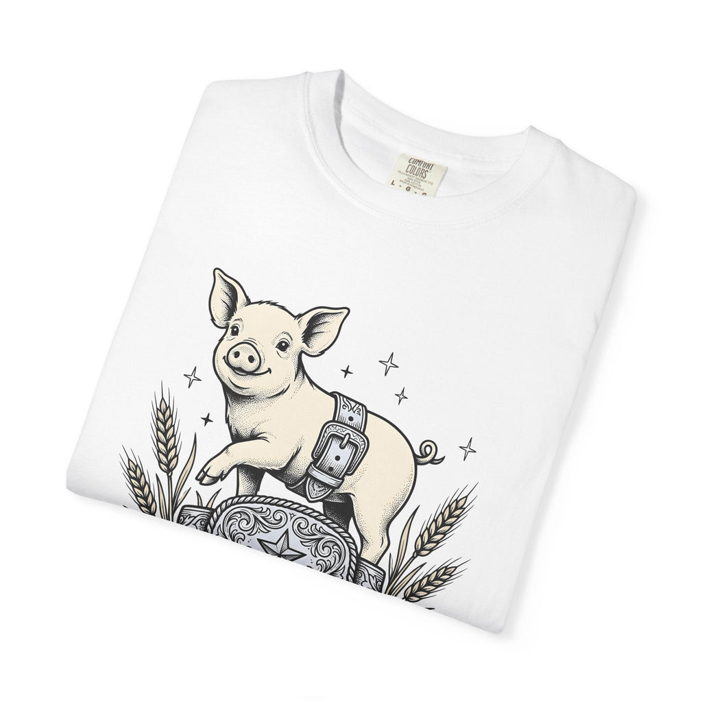 Hog Belt Buckle Shirt Cowgirl Agriculture Gift for Women product image 5