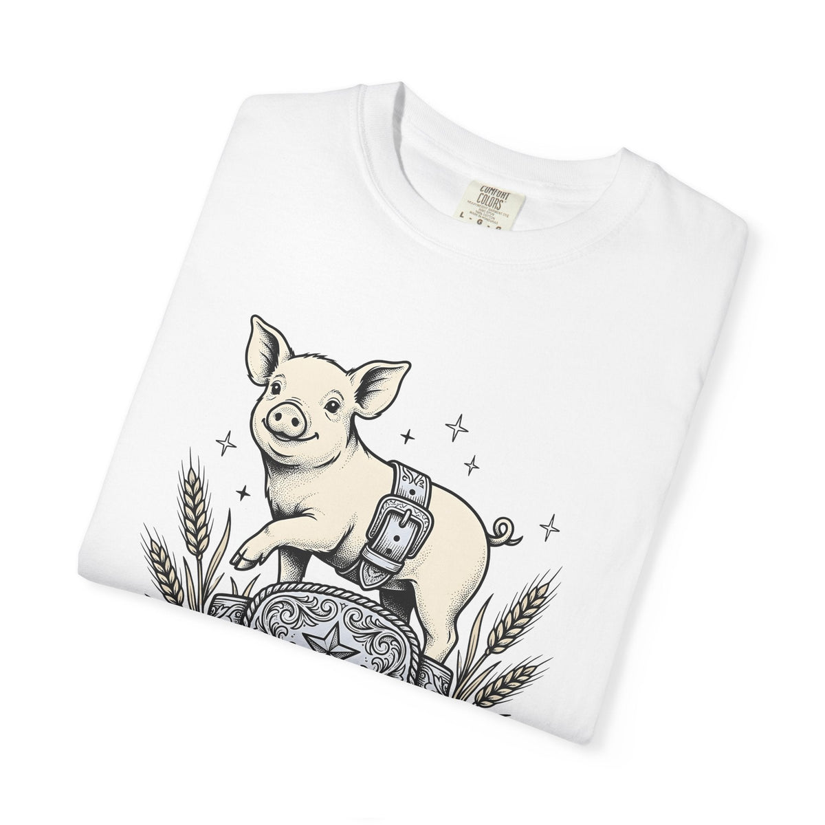 Hog Belt Buckle Shirt Cowgirl Agriculture Gift for Women product image 5