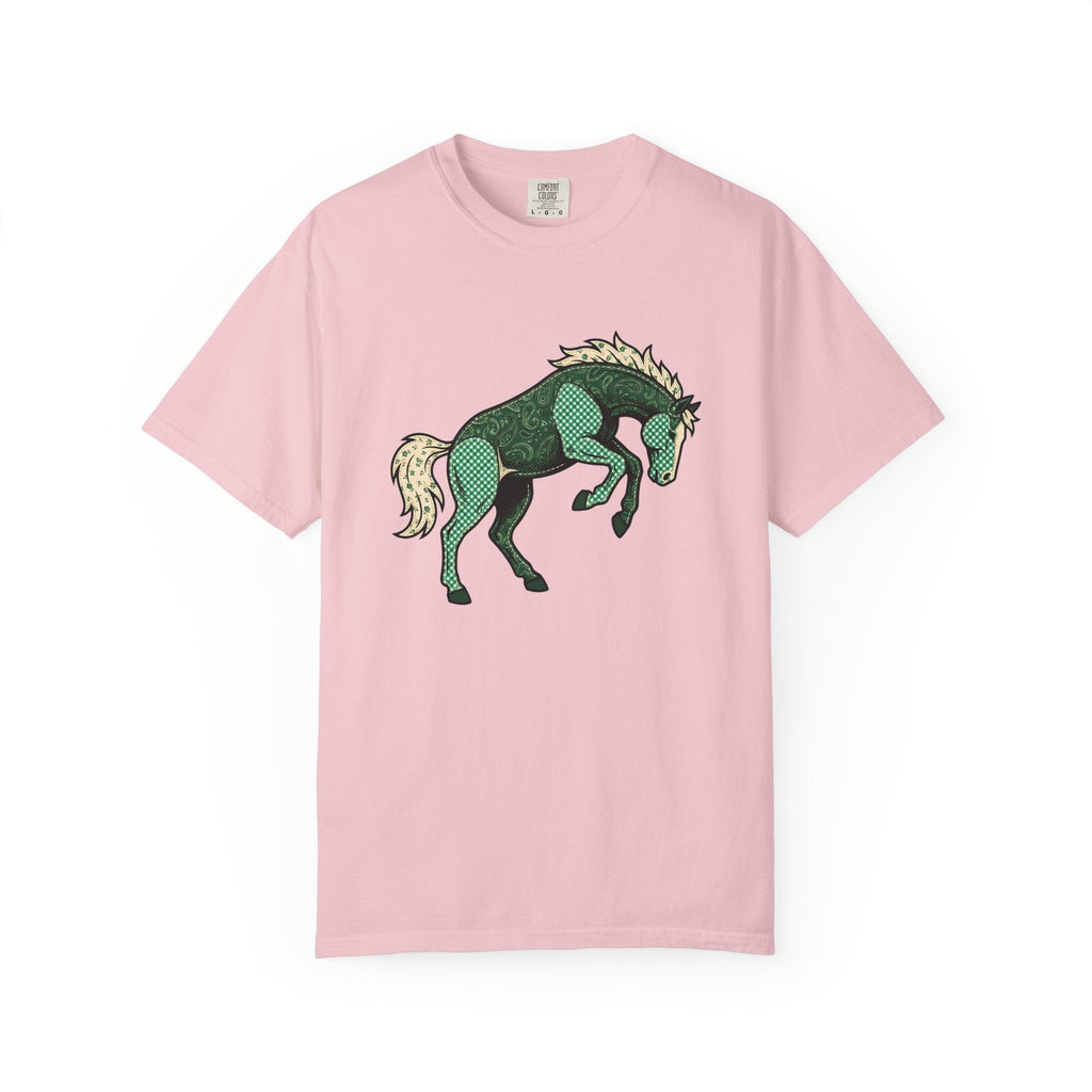 Spotted Horse Shirt St Patrick's Day Unisex Gift Rustic Tee product image 3