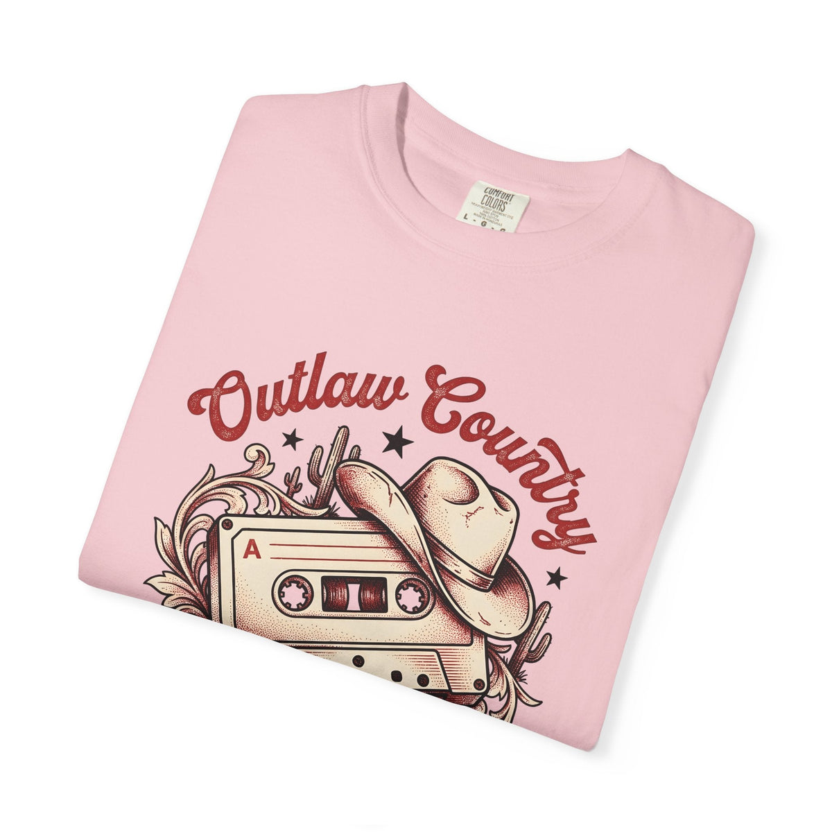 Cassette Hat Shirt Cowgirl Ranch Gift for Women Nostalgic Tee Cassette Tape