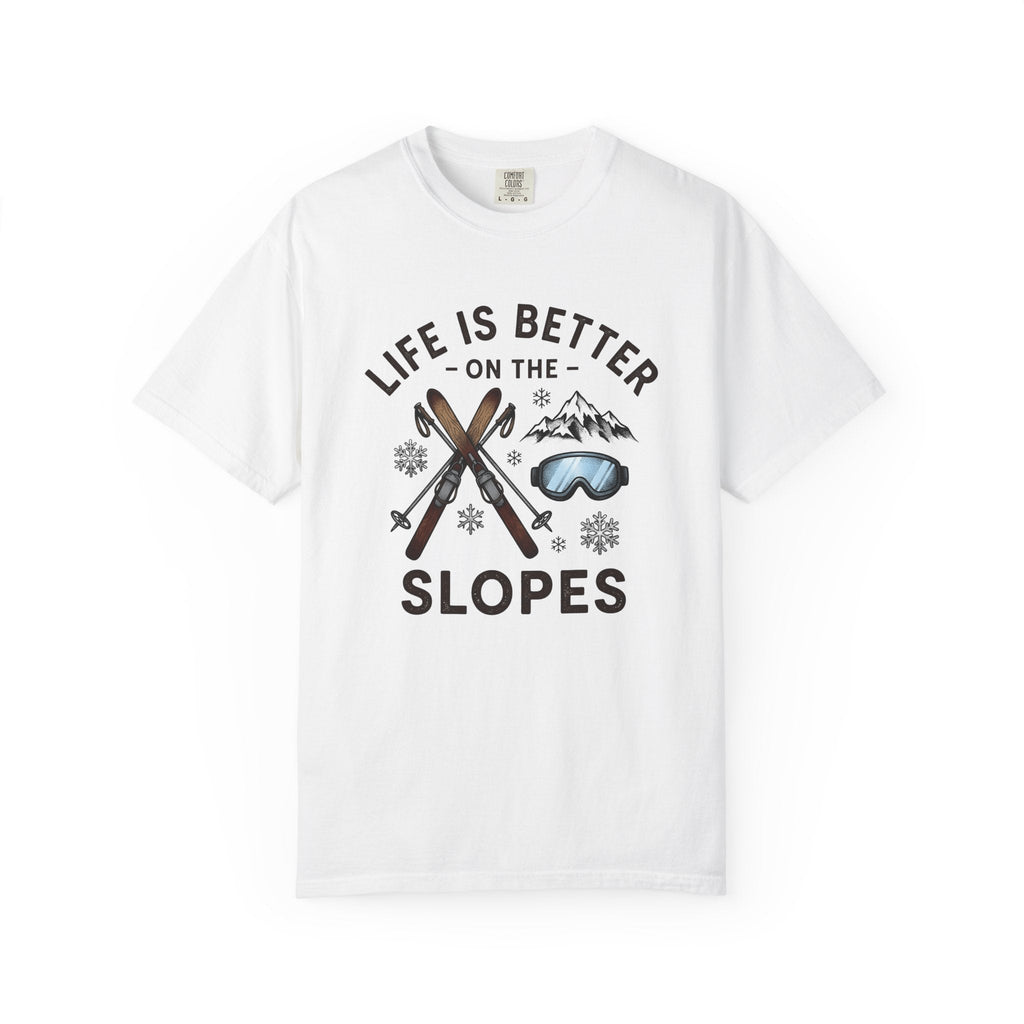 Snow Gear Shirt Skiing Frost Unisex Gift Aged Tee Winter product image 1