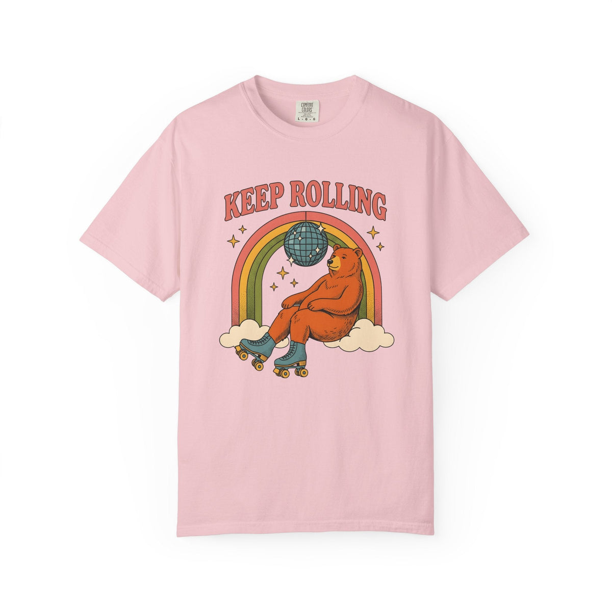 Skating Bear Shirt Sports Wildlife Unisex Gift Vintage Tee product image 3