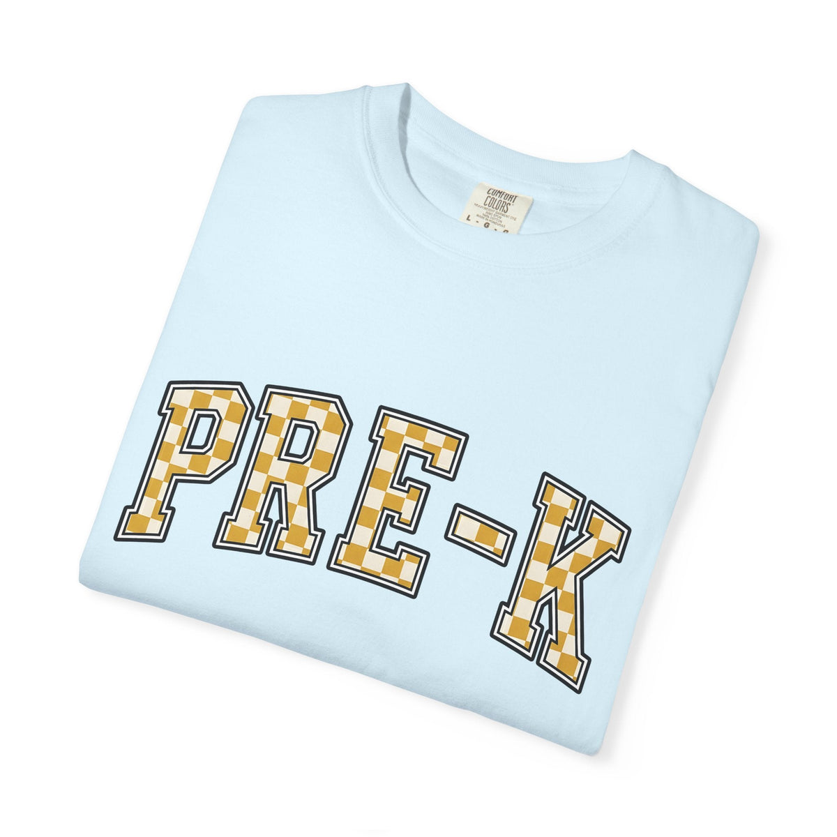 Checkerboard Letter Patches Shirt Teachers Learning Unisex product image 8