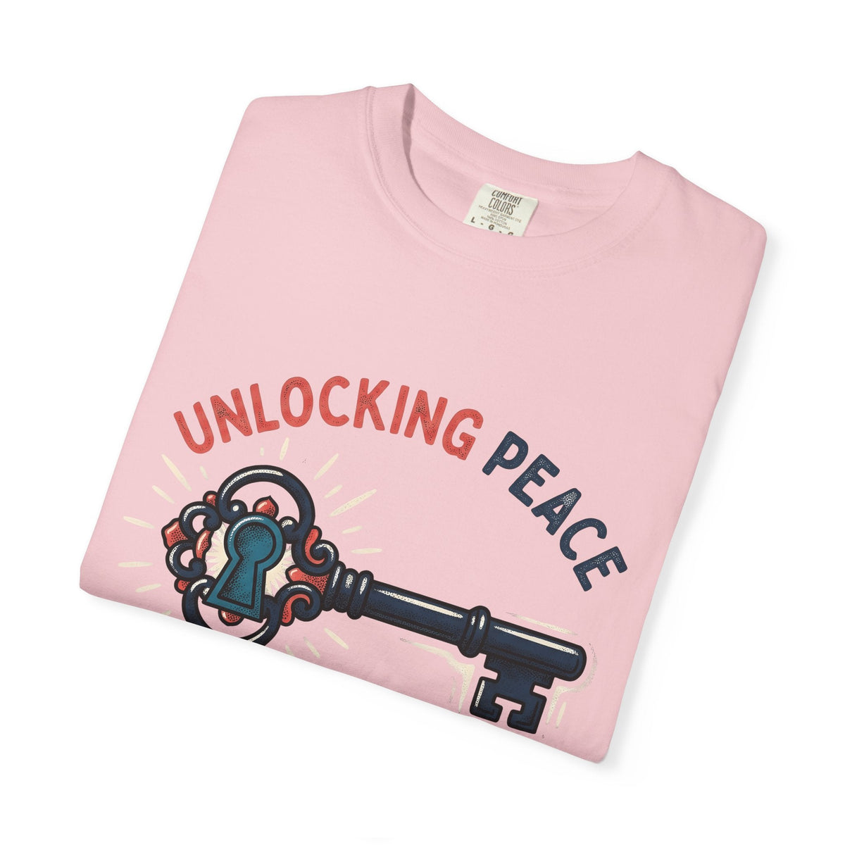 Vintage Key Shirt Boho Chic Spiritual Unisex Gift Hand product image 11