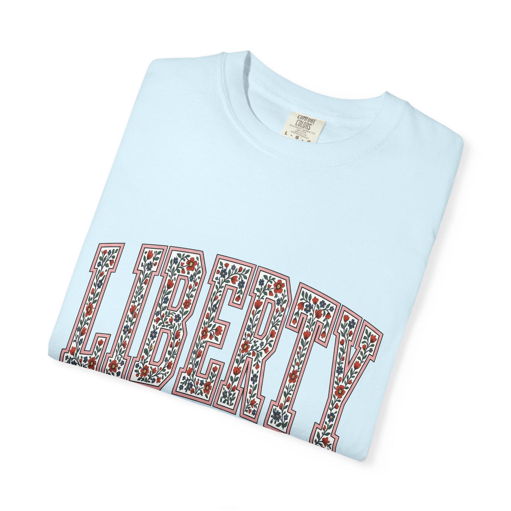 Flower Varsity Letters Shirt America Flag Unisex Gift Retro product image 8