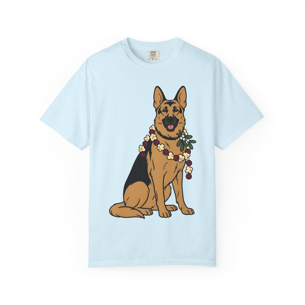 German Shepherd Shirt Dog Christmas Unisex Gift Cartoon Tee product image 2