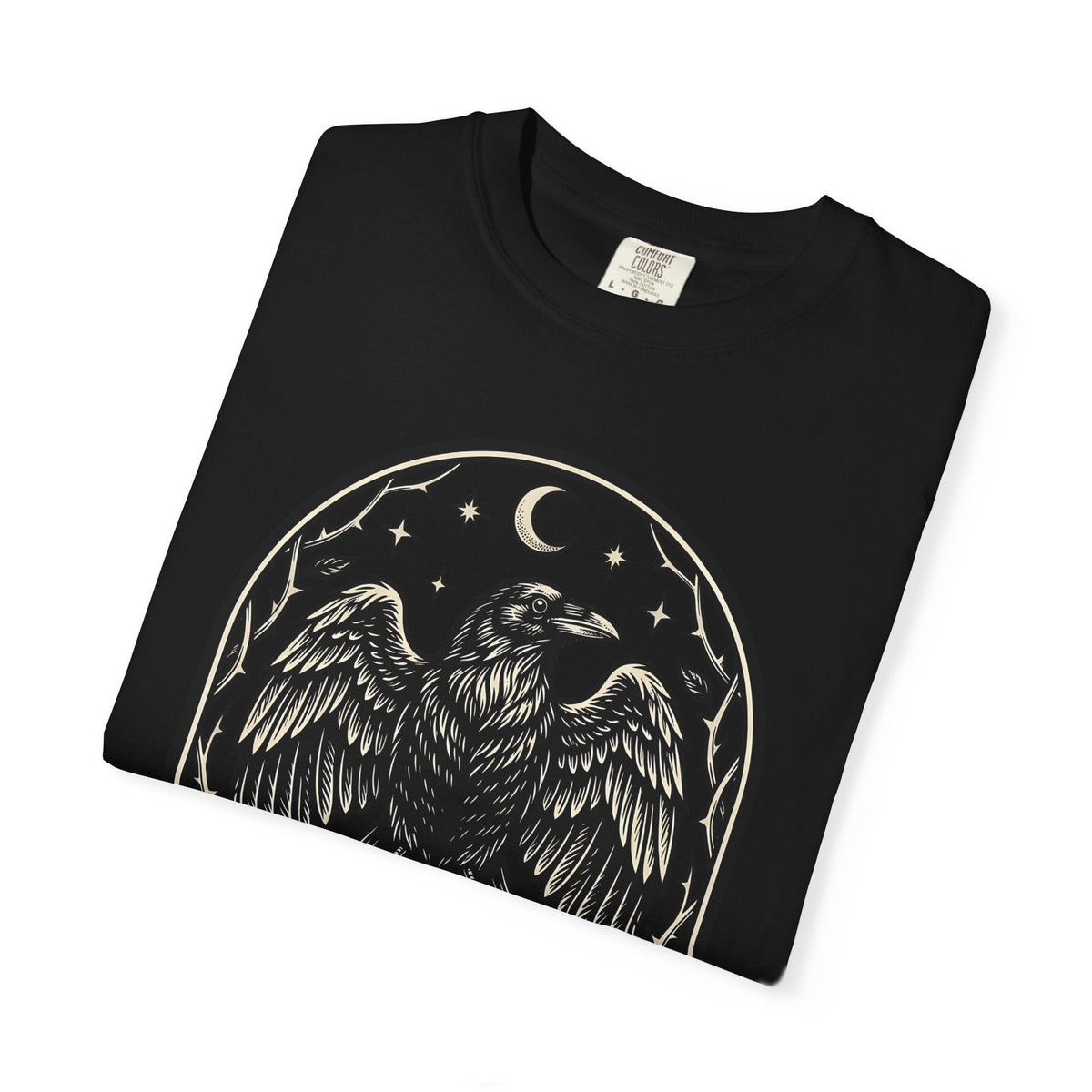 Blackbird Skull Shirt Gothic Esoteric Unisex Gift Creepy product image 15
