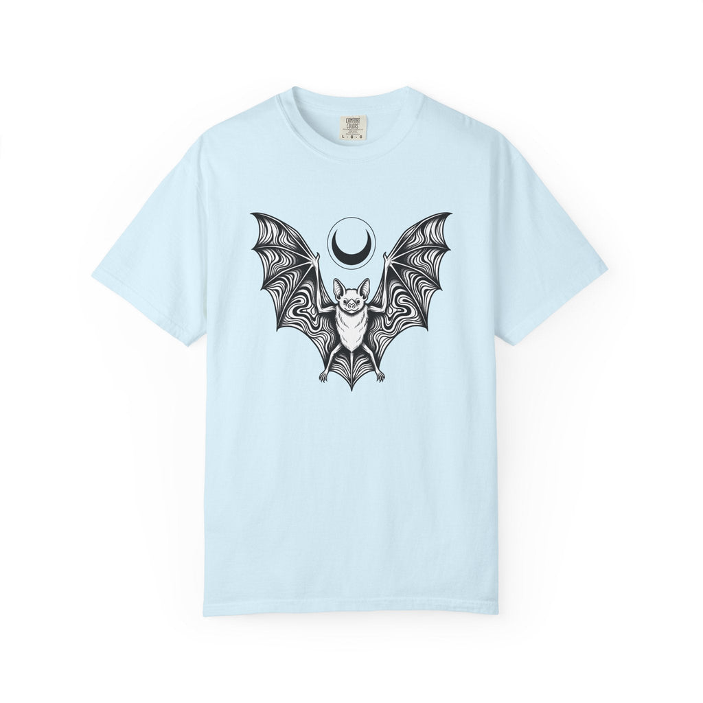 Bat Illustration Shirt Gothic Holiday Unisex Gift Dark Tee product image 2