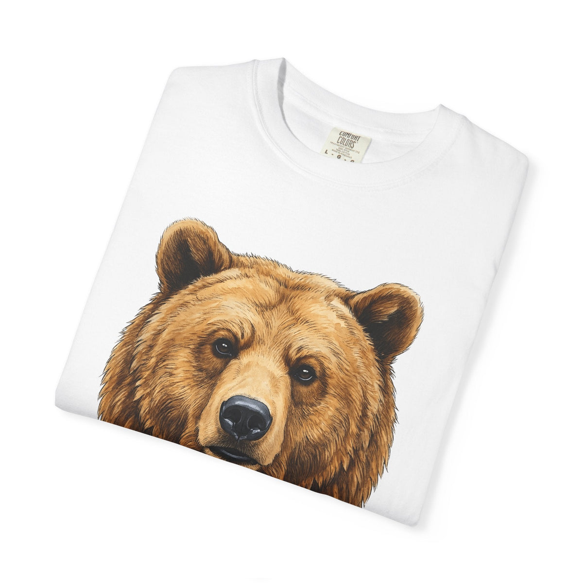 Bear Head Shirt Animals Fauna Gift Women Lifelike Tee product image 5