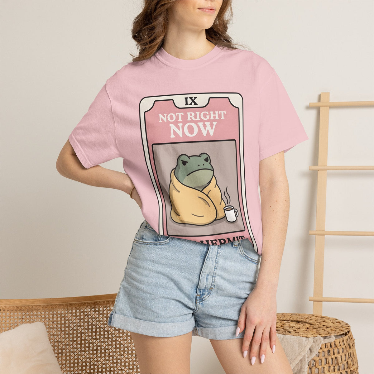 Frog Throw Shirt Boho Chic Oracle Unisex Gift Comic Tee product image 12