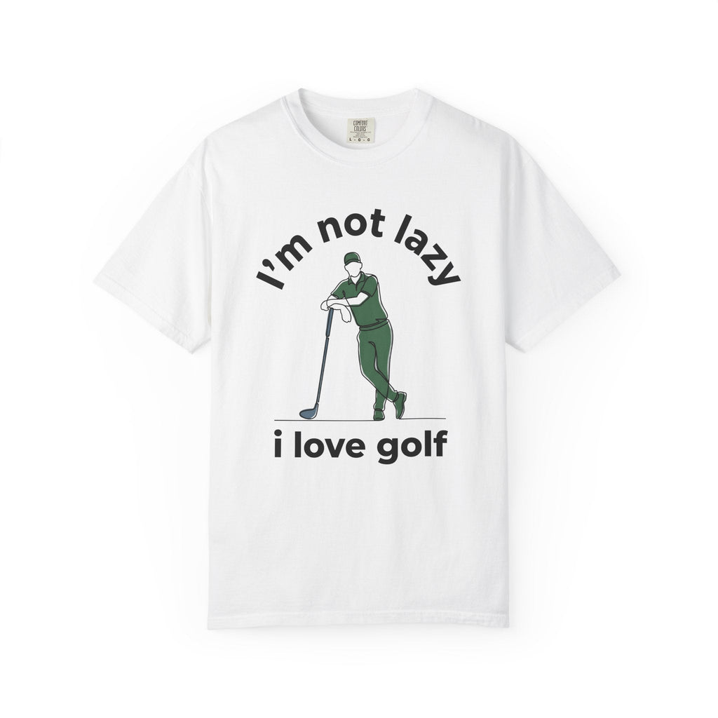 Golf Man Shirt Comedy Unisex Gift Basic Tee Golfer T-Shirt product image 1